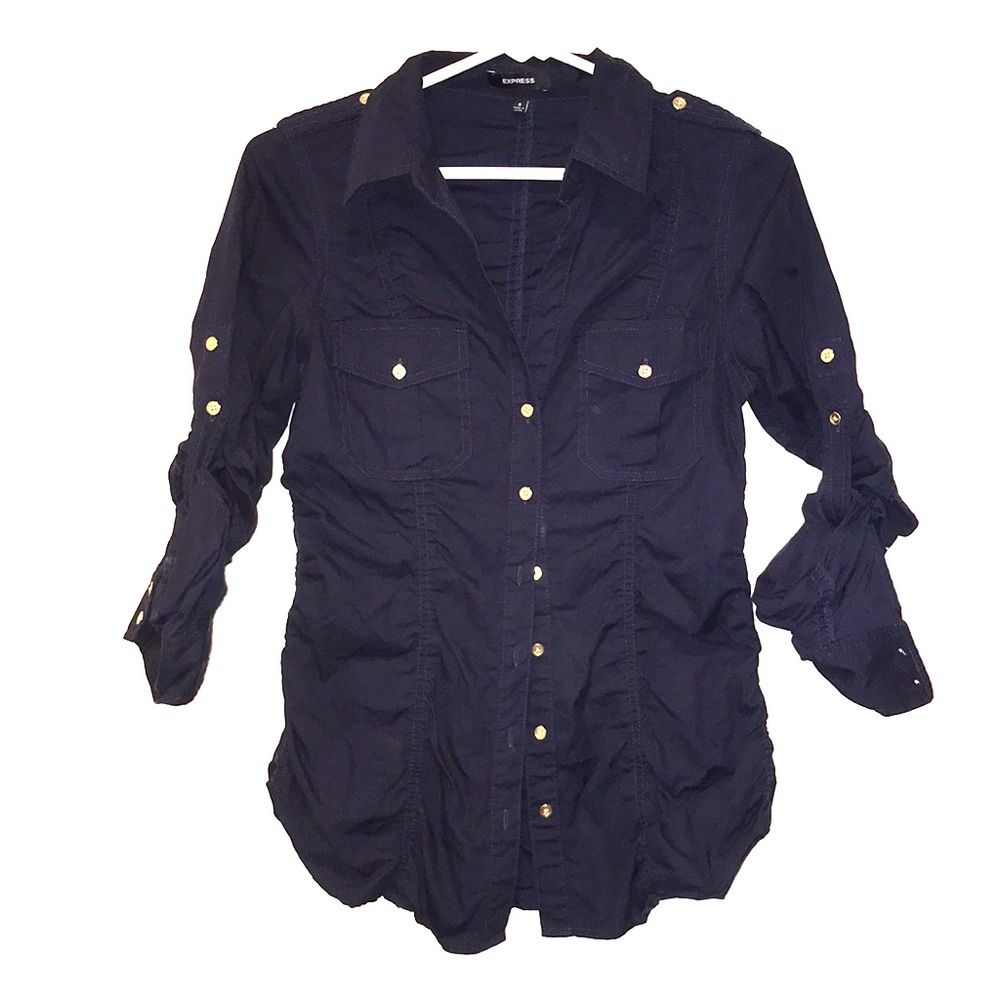 Express Blue blouse